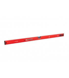 Vodováha stavebná hliníková MASTERTOOL PROFI 100 cm 2 libely 0, 5 mm/m 0, 03° výklenok pre montáž na potrubia 37-1003