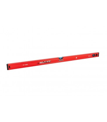 Vodováha stavebná hliníková MASTERTOOL PROFI 100 cm 2 libely 0, 5 mm/m 0, 03° výklenok pre montáž na potrubia 37-1003