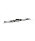 Pravítko hliníkové s rukoväťou MASTERTOOL 60 cm 2 libely 39-5060