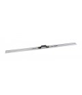 Pravítko Hliníkové rukoväťou MASTERTOOL 120 cm 2 libely 39-5120