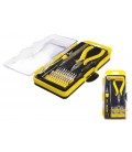 Bity skrutkovacie MASTERTOOL presné a nástrojov sada 23 ks 40-0166