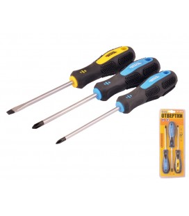 Skrutkovače sada MASTERTOOL 3 ks PH1*100/PH2*100/SL5*100 40-1504