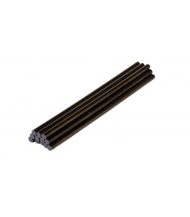 Tyčinky tavné MASTERTOOL 7, 2*200 mm 12 ks čierne 42-0158