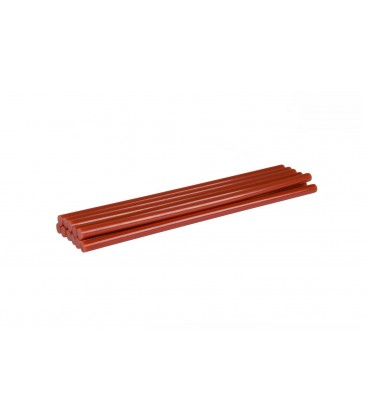 Tyčinky tavné MASTERTOOL 7, 2*200 mm 12 ks hnedá 42-1153