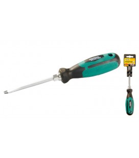 Skrutkovač magnetický MASTERTOOL HEXAGON plochý SL5* 75 mm 45-8575