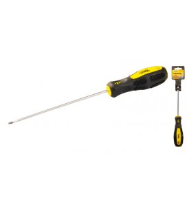 Skrutkovač magnetický MASTERTOOL plochý SL3*125 mm 48-5312