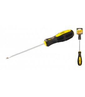 Skrutkovač magnetický MASTERTOOL plochý SL4*125 mm 48-5412
