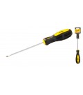 Skrutkovač magnetický MASTERTOOL plochý SL4*125 mm 48-5412