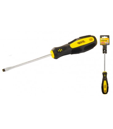 Skrutkovač magnetický MASTERTOOL plochý SL5*100 mm 48-5510