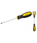 Skrutkovač magnetický MASTERTOOL plochý SL5*100 mm 48-5510