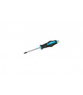 Skrutkovač magnetický MASTERTOOL Pozidriv IMPACT EXTERNAL HEX PH2*100 mm 49-6210
