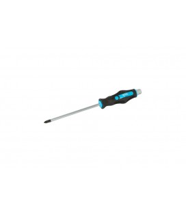 Skrutkovač magnetický MASTERTOOL Pozidriv IMPACT EXTERNAL HEX PH2*150 mm 49-6215