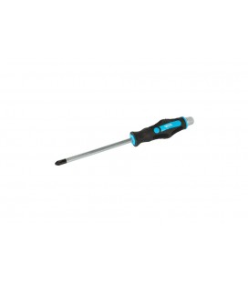 Skrutkovač magnetický MASTERTOOL Pozidriv IMPACT EXTERNAL HEX PH3*150 mm 49-6315