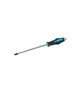 Skrutkovač magnetický MASTERTOOL Pozidriv IMPACT EXTERNAL HEX PH3*200 mm 49-6320