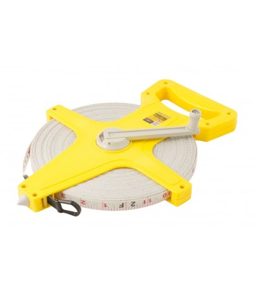 Zvinovací meracie MASTERTOOL pásmo geodetický 100 m*13 mm, sklenené vlákno 66-1013