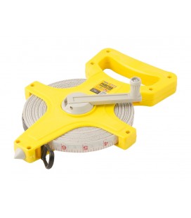 Zvinovací meracie pásmo MASTERTOOL geodetický 50 m*13 mm, sklenené vlákno 66-5013
