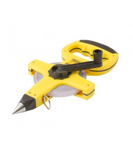 Zvinovací meracie pásmo MASTERTOOL geodetický 30 m*13 mm, kovová paska 67-3013