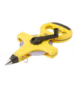 Zvinovací meracie pásmo MASTERTOOL geodetický 50 m*13 mm, kovová paska 67-5013