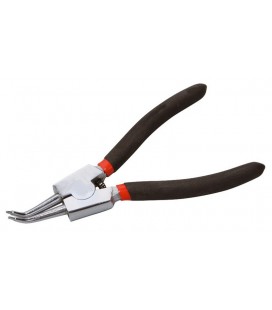 Kliešte na poistné krúžky vonkajšie, zahnuté MASTERTOOL Seeger 175 mm C45/HRC 38~48 75-1307