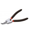 Kliešte na poistné krúžky vonkajšie, zahnuté MASTERTOOL Seeger 175 mm C45/HRC 38~48 75-1307