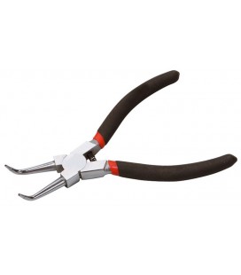 Kliešte na poistné krúžky vnútorné, zahnuté MASTERTOOL Seeger 175 mm C45/HRC 38~48 75-1309