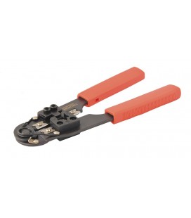 Kliešte krimpovacie na konektory MASTERTOOL RJ45 195 mm 75-2242