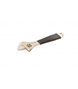 Kľúč nastaviteľný MASTERTOOL 200 mm 0 - 25 mm C45/Ni rukoväť potiahnutá TPR 76-0122