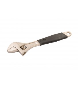 Kľúč nastaviteľný MASTERTOOL 300 mm 0 - 35 mm C45/Ni rukoväť potiahnutá TPR 76-0124