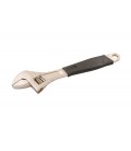 Kľúč nastaviteľný MASTERTOOL 300 mm 0 - 35 mm C45/Ni rukoväť potiahnutá TPR 76-0124
