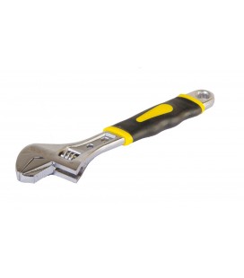 Kľúč nastaviteľný vidlicový MASTERTOOL 250 mm 0 - 38 CrV dvojzložková rukoväť 76-0423