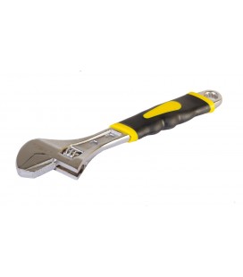 Kľúč nastaviteľný vidlicový MASTERTOOL 300 mm 0 - 47 CrV dvojzložková rukoväť 76-0424