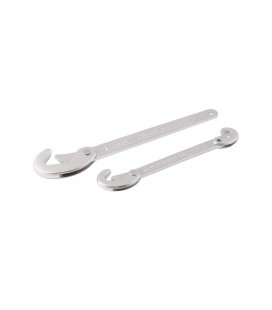 Kľúče hákové MASTERTOOL 9-32 mm, sada 2 ks 76-0932