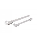 Kľúče hákové MASTERTOOL 9-32 mm, sada 2 ks 76-0932