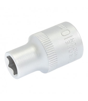 Hlavica nástrčná 6-hranná MASTERTOOL 1/2" 10 mm L 40 mm CRV 78-0010