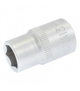 Hlavica nástrčná 6-hranná MASTERTOOL 1/2" 13 mm L 40 mm CRV 78-0013