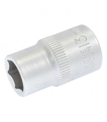 Hlavica nástrčná 6-hranná MASTERTOOL 1/2" 13 mm L 40 mm CRV 78-0013