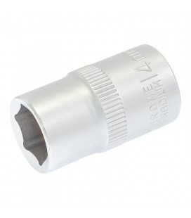 Hlavica nástrčná 6-hranná MASTERTOOL 1/2" 14 mm L 40 mm CRV 78-0014