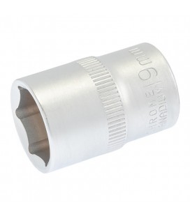 Hlavica nástrčná 6-hranná MASTERTOOL 1/2" 19 mm L 40 mm CRV 78-0019