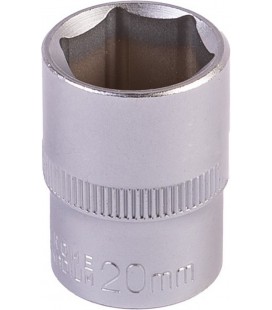Hlavica nástrčná 6-hranná MASTERTOOL 1/2" 20 mm L 40 mm CRV 78-0020