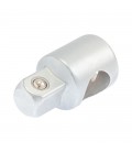 Adaptér s otvorom pre tyč MASTERTOOL 3/8"F - 1/2"M CRV 78-0086