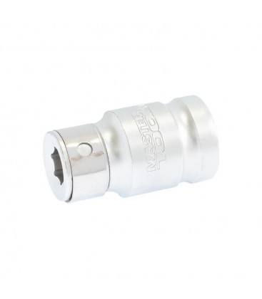 Adaptér na bity MASTERTOOL 1/2" hex 38 mm CRV 78-0088