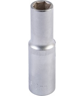 Hlavica nástrčná predĺžená 6-hranná MASTERTOOL 1/2" 12 mm L 78 mm CRV 78-0512