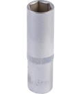 Hlavica nástrčná predĺžená 6-hranná MASTERTOOL 1/2" 16 mm L 78 mm CRV 78-0516