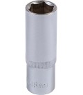 Hlavica nástrčná predĺžená 6-hranná MASTERTOOL 1/2" 18 mm L 78 mm CRV 78-0518