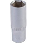 Hlavica nástrčná predĺžená 6-hranná MASTERTOOL 1/2" 22 mm L 78 mm CRV 78-0522