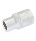 Hlavica nástrčná 12-hranná MASTERTOOL 1/2" 11 mm L 40 мм CRV 78-0611