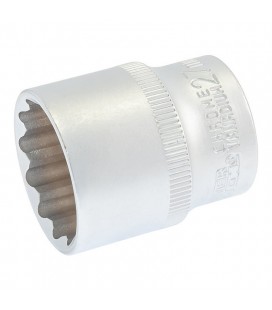 Hlavica nástrčná 12-hranná MASTERTOOL 1/2" 27 mm L 43 мм CRV 78-0627