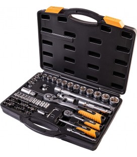 Sada hlavíc nástrčných MASTERTOOL PROFI 1/4" - 1/2" CRV račňa 72Т 72 ks - 1/2" CRV račňa 72Т 72 ks CRV račňa 72Т 72 ks 78-5072-P