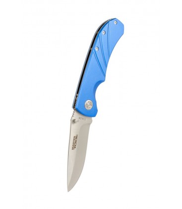 Nôž skladací MASTERTOOL TITAN 201*33*16 mm, čepeľ z nerezovej ocele, hliníková rukoväť 79-0122