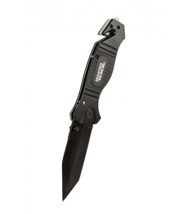 Nôž skladací MASTERTOOL ELMAX 207*37*16 mm, čepeľ z nerezovej ocele, hliníková rukoväť 79-0124